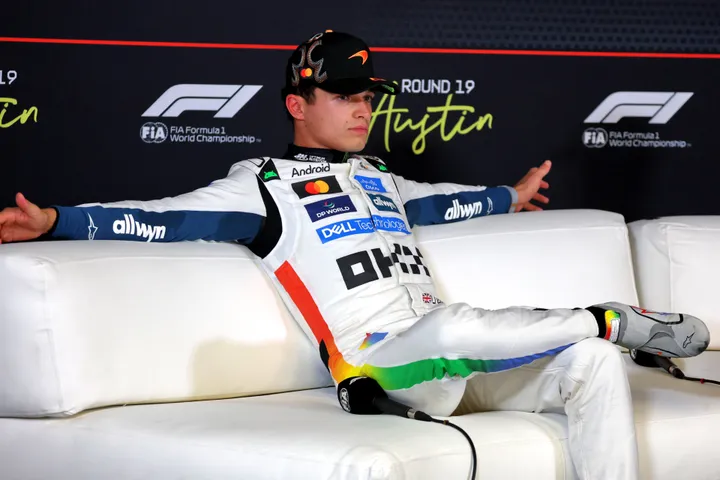 Norris, der aktuelle WM-Führende – Foto: Race Pictures