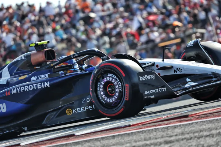 Sainz fährt den Williams-Wagen in COTA - Foto: Racepictures&nbsp;
