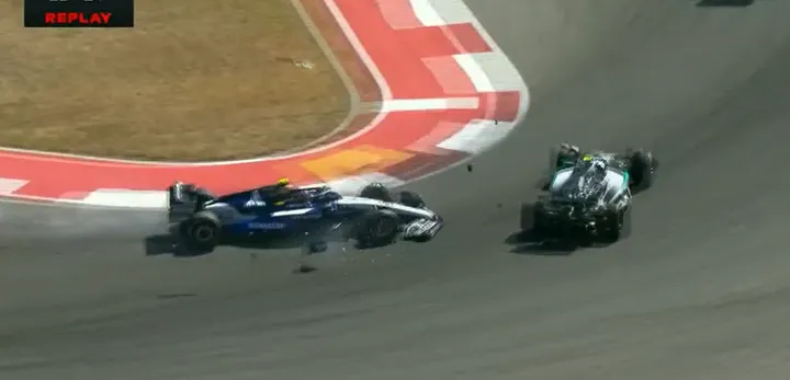 Sainz_Antonelli Crash-USA_Formula 1