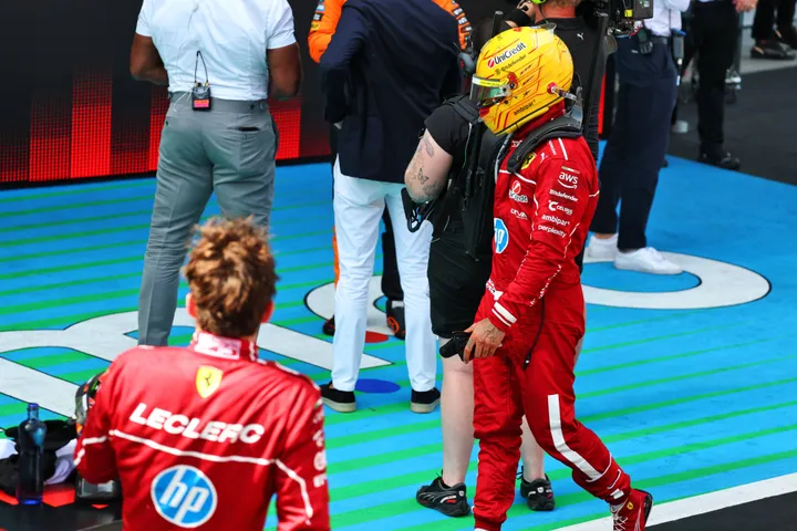 Lewis Hamilton nach dem Großen Preis von Spanien - Foto: Race Pictures