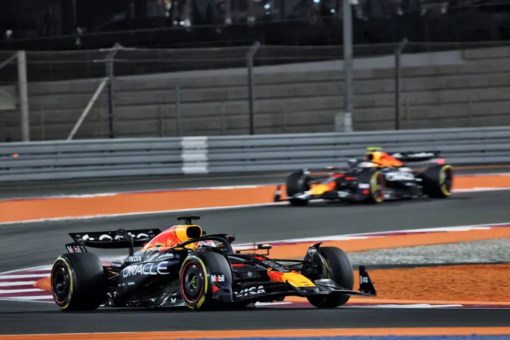 Max Verstappen beendete das Sprintrennen auf P4. Foto: RacePictures.