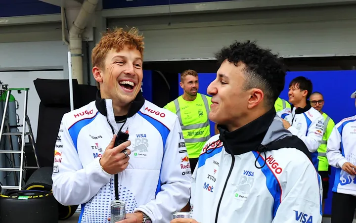 Liam Lawson und Isack Hadjar. Foto: RacePictures