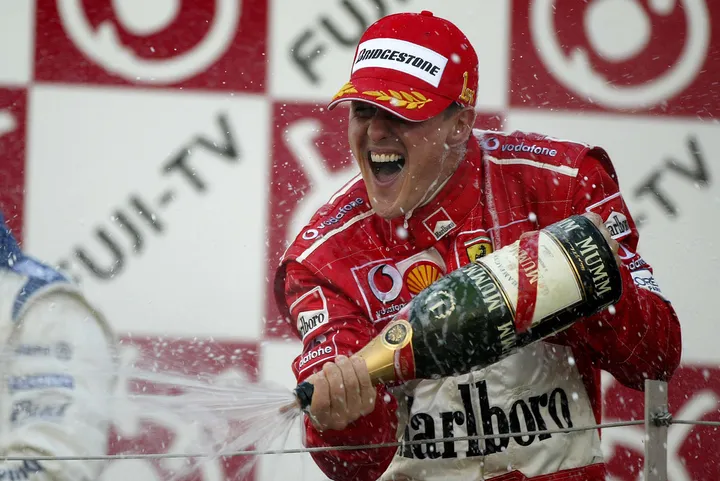 Michael Schumacher gewann in seiner F1-Karriere insgesamt 91 Grands Prix – Foto: RacePictures.