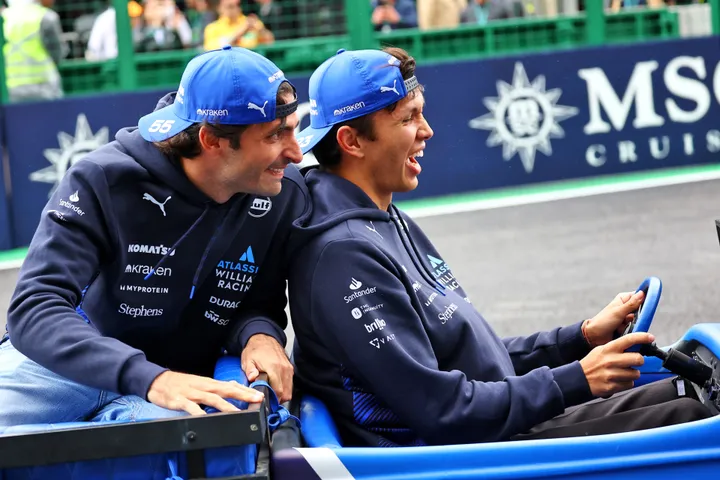 Sainz und Albon