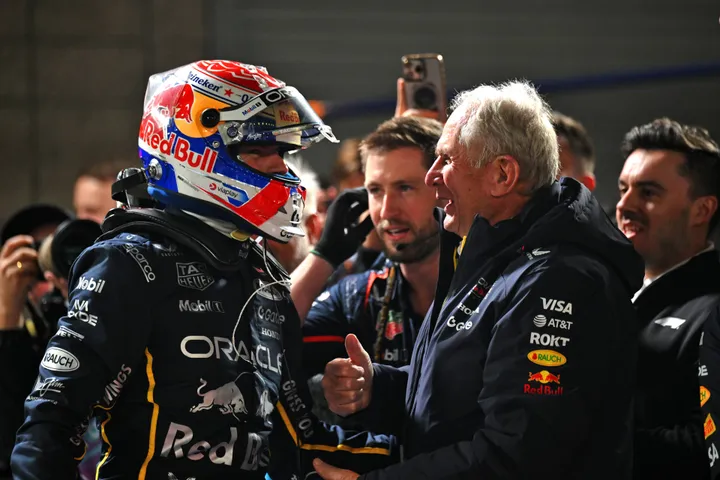 Max Verstappen und Helmut Marko - Racepictures