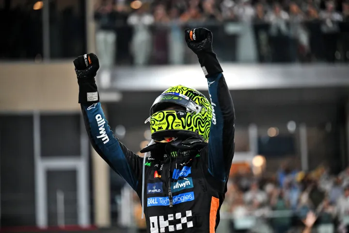 Norris und McLaren in Abu Dhabi