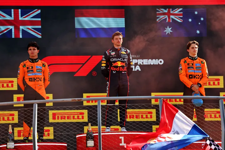 italien-podium