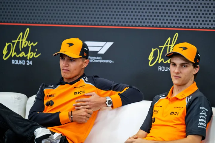 Norris Piastri MCL F1