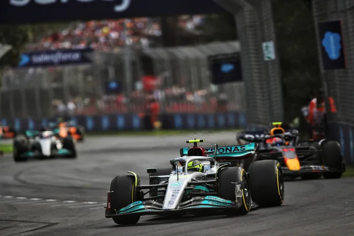 Der Mercedes W13 von 2022 - Foto: RacePictures