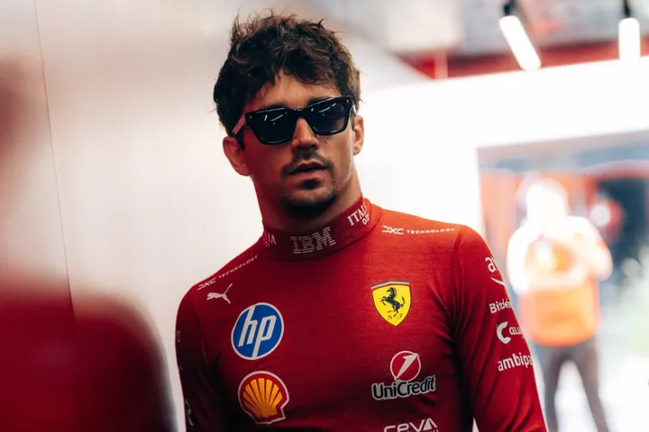 Leclerc Ferrari Abu Dhabi F1
