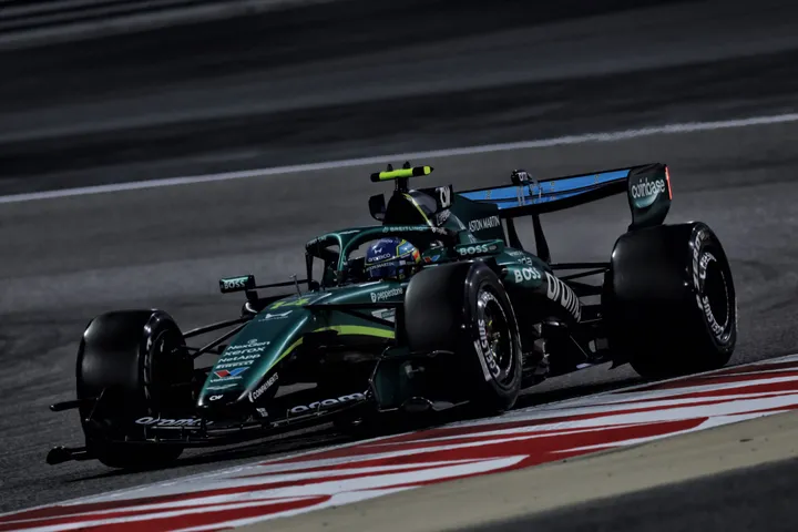 Alonso Test in Bahrain