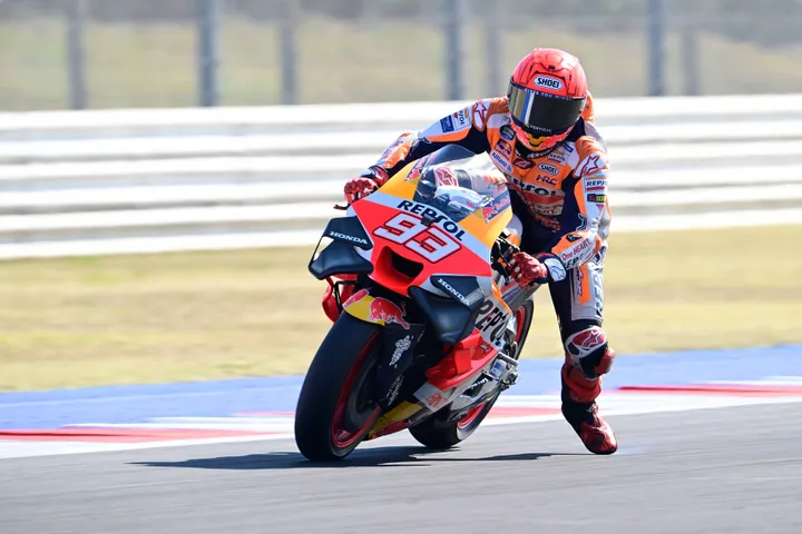 Marc Marquez in zijn Repsol Honda-jaren