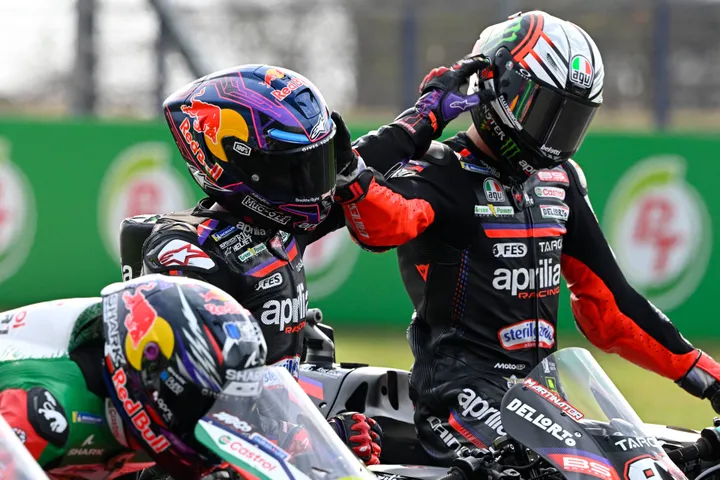 Aprilia riders Jorge Martin and Marco Bezzecchi (Photo: Red Bull Content Pool)