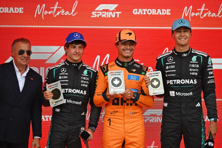 Antonelli, Norris, and Russell