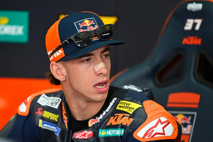 Pedro Acosta anrgy MotoGP