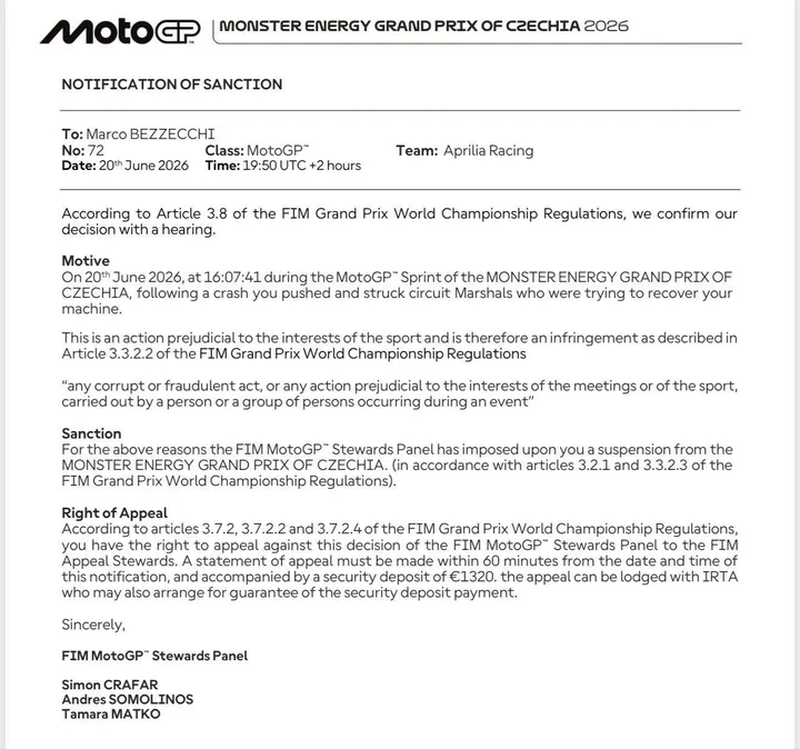 motogp-stewards-besluit-bezzecchi-schorsing