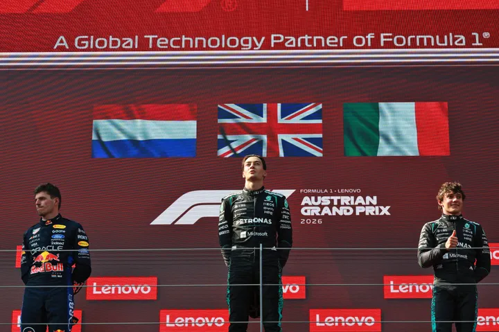 Podium Austria