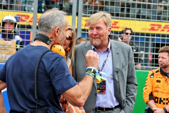 King Willem-Alexander attends the Dutch Grand Prix
