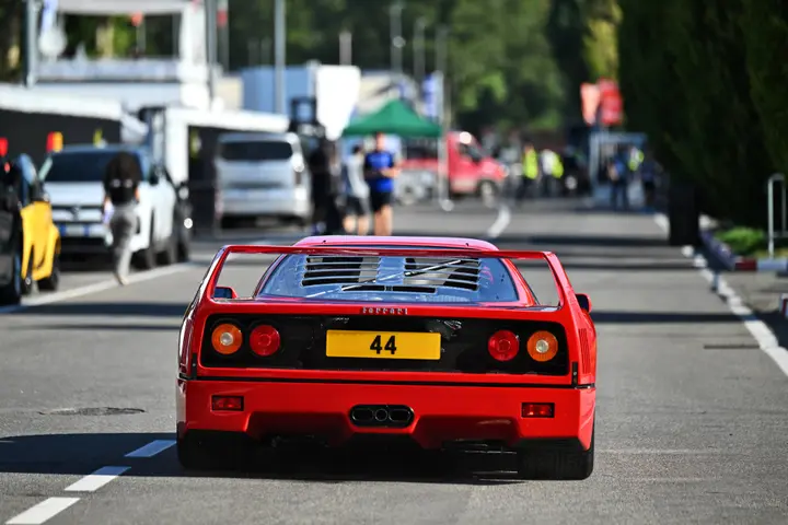 The restoration came with a personalised number plate (Photo: Race Pictures)