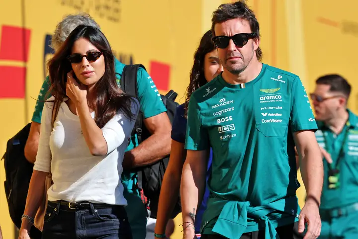 Alonso and his partner welcomed their son in March (Photo: Race Pictures)