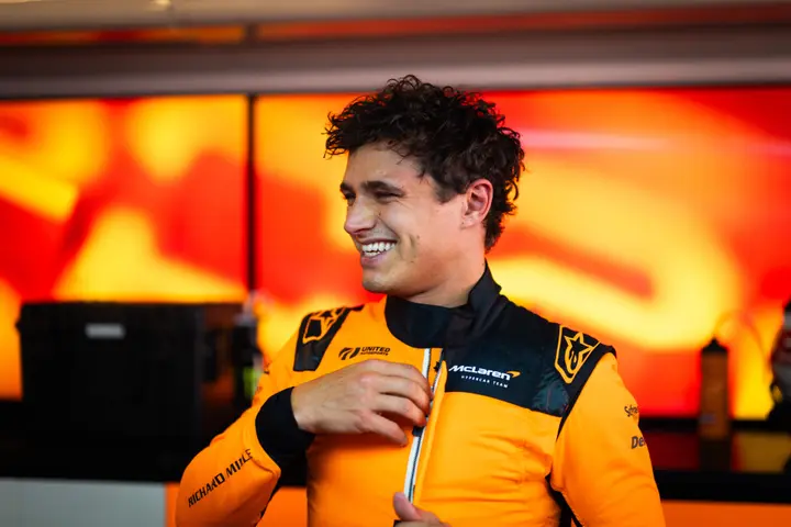 Lando joined the McLaren Hypercar Team