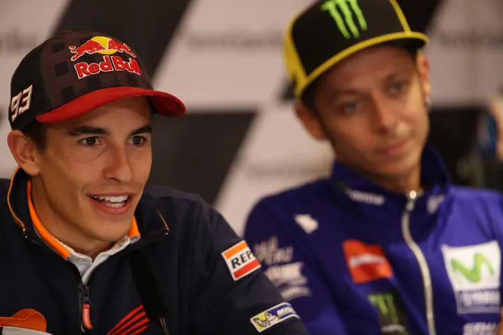 Marquez and Rossi still divide opinion (Credit: Red Bull Content Pool)