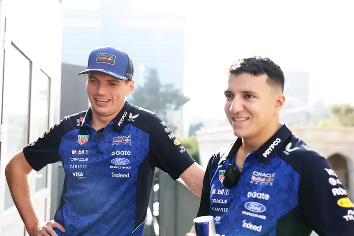 Verstappen Hadjar Baku, Red Bull Contentpool