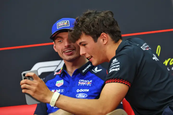 Verstappen Bearman, Malaysia. Racepictures