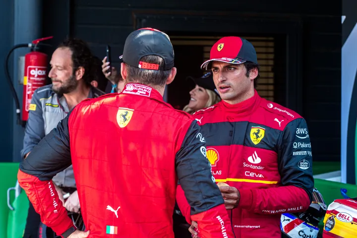 ferrari leclerc sainz verstappen