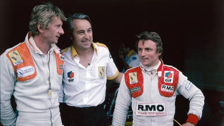 Professorial Jabouille on his fiery Renault team-mate Arnoux October 2007 Renault The team ran a second car for the first time in 1980