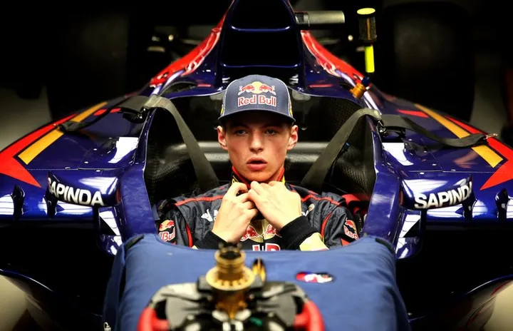 SUZUKA, JAPAN - OCTOBER 02: Max Verstappen of Netherlands and Scuderia Toro Rosso attends a seat fitting ahead of the Japanese Formula One Grand Prix at Suzuka Circuit on October 2, 2014 in Suzuka, Japan. (Photo by Mark Thompson/Getty Images) *** Local Caption *** Max Verstappen horner best