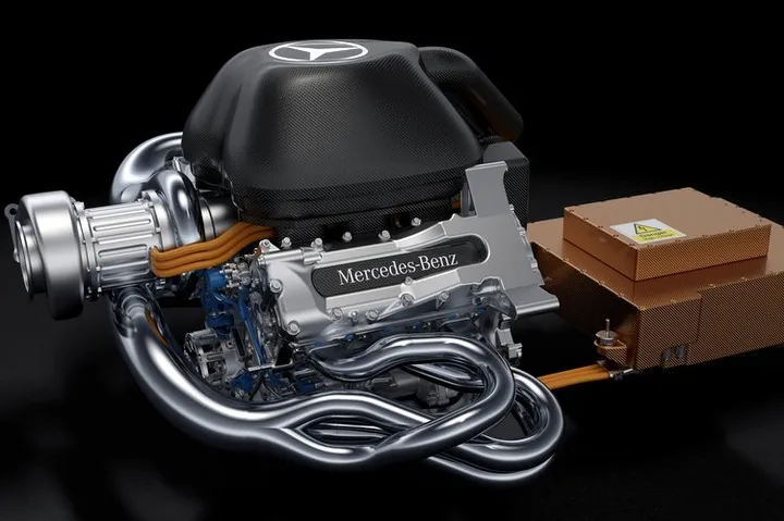 Autodesk VRED Professional 2014 SR1-SP5 Mercedes V6 turbo engine studio