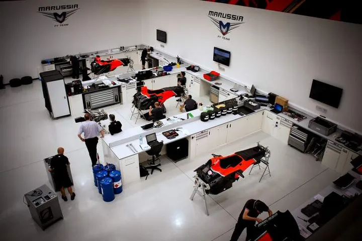 Marussia Banbury factory