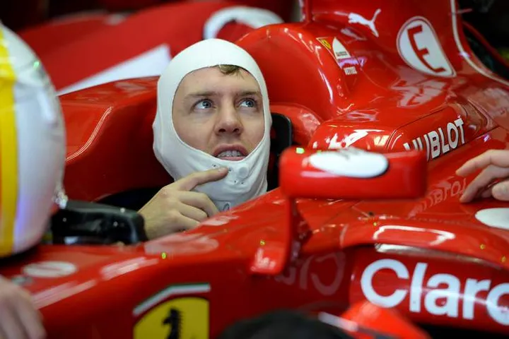 Vettel Ferrari Jerez Test