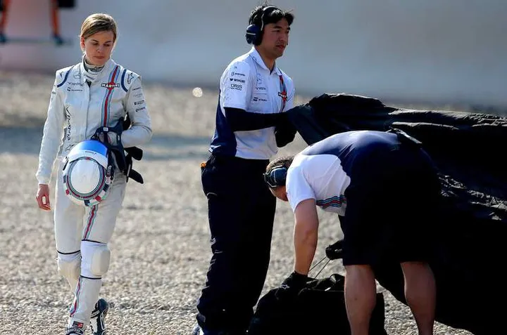 Susie Wolff Williams Barcelona