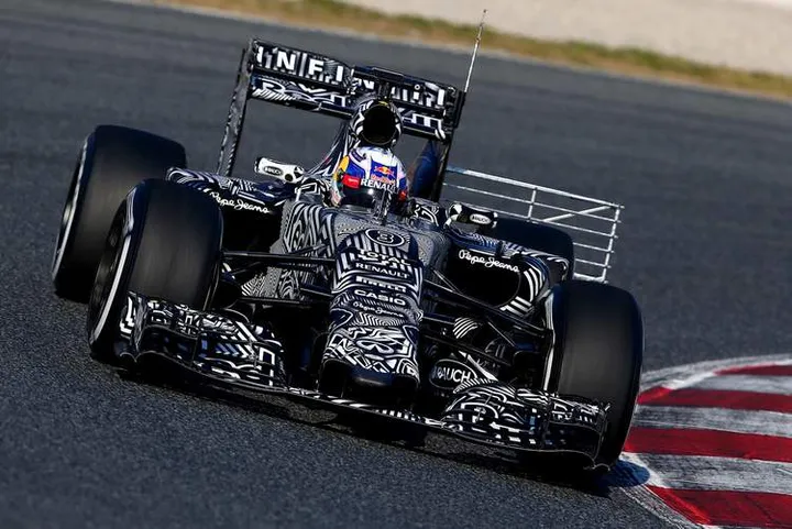 Daniel Ricciardo Red bull Barcelona