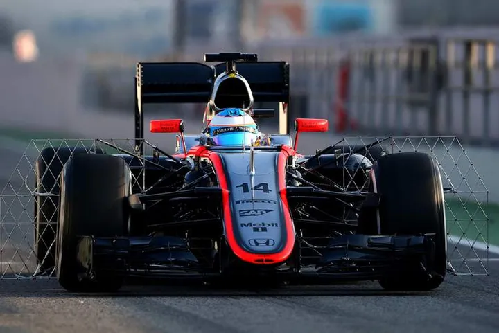 Alonso McLaren Honda Barcelona