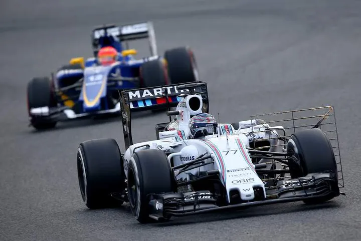 Bottas Williams Barcelona