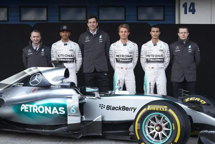 Lewis Hamilton Nico Rosberg Mercedes Jerez Wolff Lowe