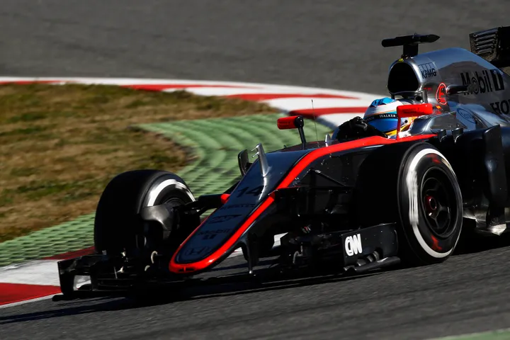 Fernando Alonso McLaren Honda