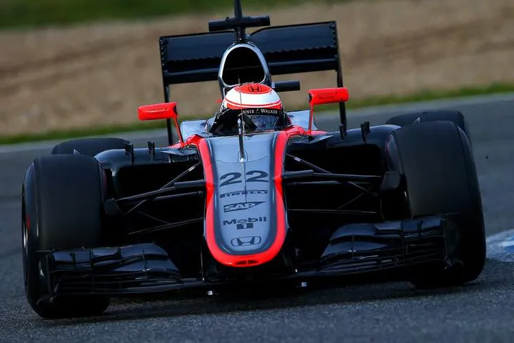 Jenson Button Jerez McLaren Honda