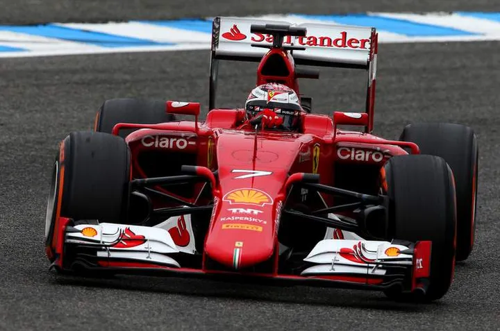 Kim Raikkonen Ferrari Jerez
