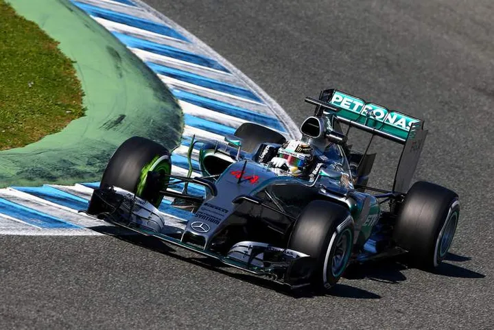 Lewis Hamilton Jerez Mercedes