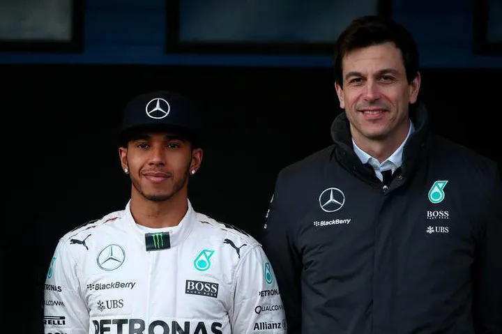 Lewis Hamilton Toto Wolff