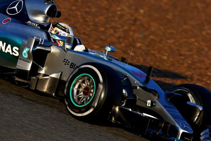 Lewis Hamilton Jerez Mercedes