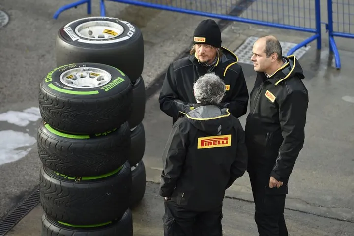 TEST F1/2015 Pirelli