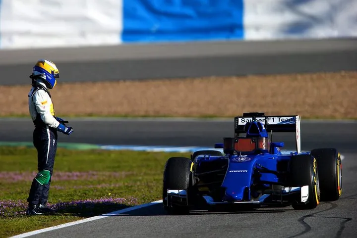 Marcus Ericsson Jerez Sauber