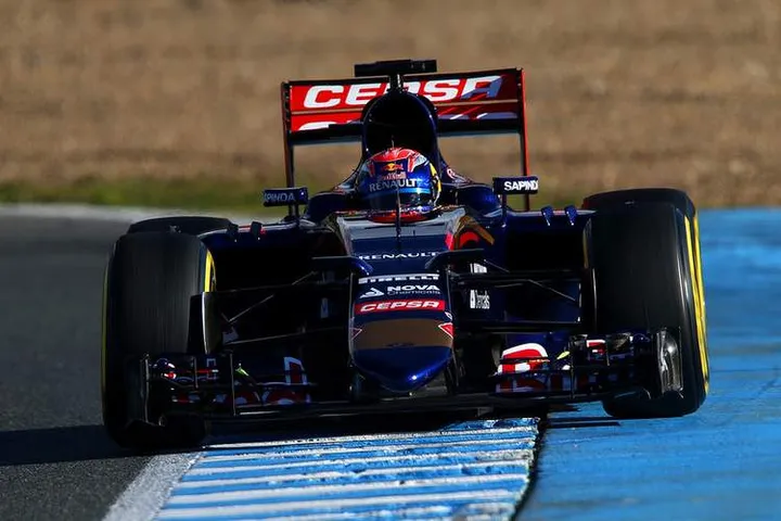 Max Verstappen Jerez Toro Rosso