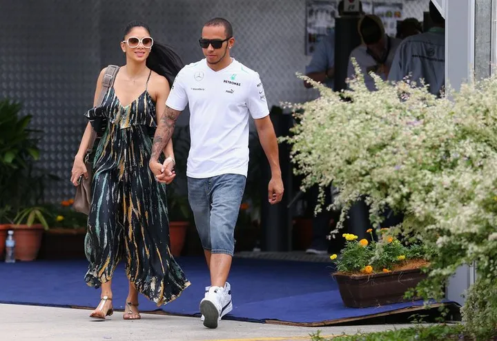 Nicole+Scherzinger+Lewis+Hamilton