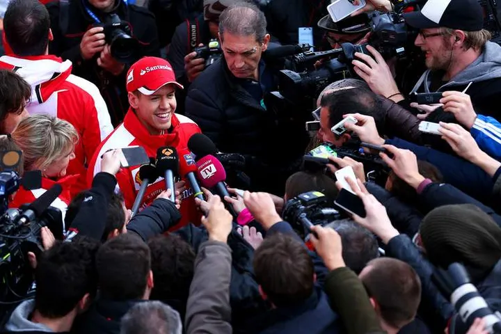 Sebastian Vettel Ferrari Jerez